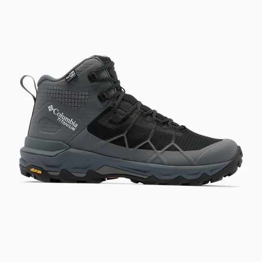 Zdjęcie produktu Buty trekkingowe damskie Columbia Peakfreak Titanum Outdry Mid black / sedona sage Szary