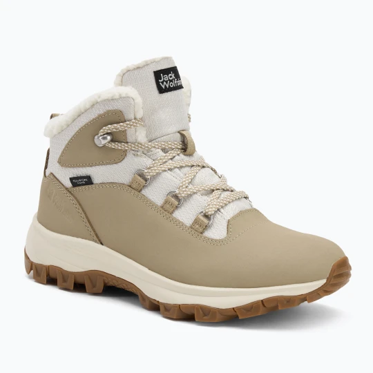 Zdjęcie produktu Buty damskie Jack Wolfskin Everquest Texapore Mid anis Beżowy