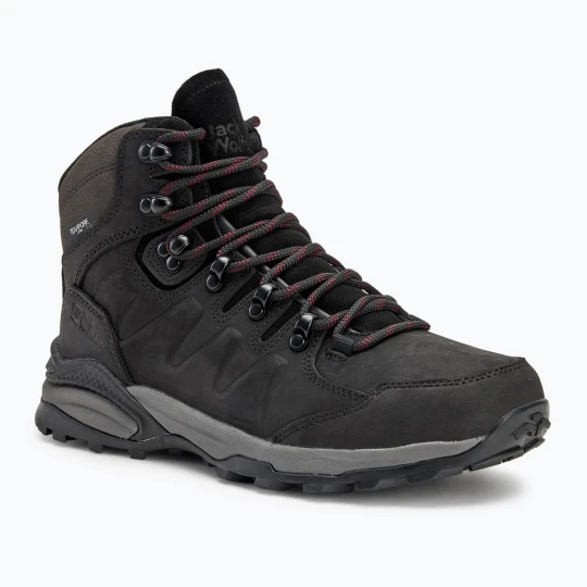 Zdjęcie produktu Buty trekkingowe damskie Jack Wolfskin Refugio Prime Texapore Mid phantom Czarny