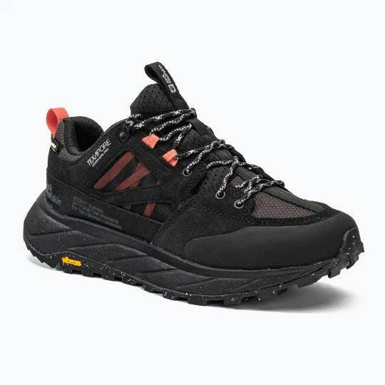 Zdjęcie produktu Buty trekkingowe damskie Jack Wolfskin Terraquest Texapore Low phantom Czarny