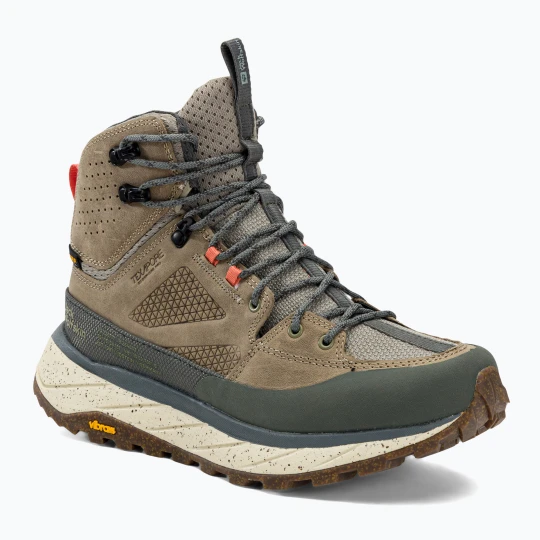 Zdjęcie produktu Buty trekkingowe damskie Jack Wolfskin Terraquest Texapore Mid misty green Brązowy
