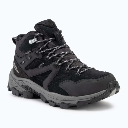 Zdjęcie produktu Buty trekkingowe damskie Jack Wolfskin Vojo Tour Lt Texapore Mid phantom Czarny
