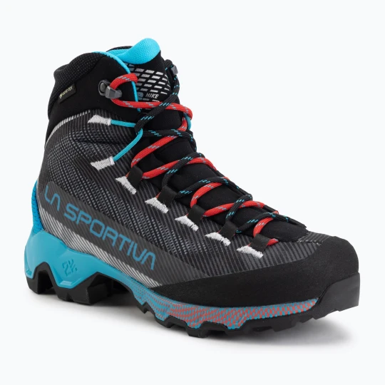 Zdjęcie produktu Buty trekkingowe damskie La Sportiva Aequalibrum Hike GTX carbon / malibu blue Czarny