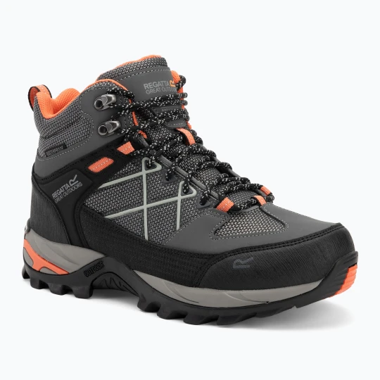 Zdjęcie produktu Buty trekkingowe damskie REGATTA Samaris III dark steel/satsuma Szary