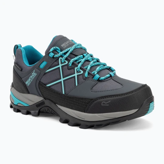 Zdjęcie produktu Buty trekkingowe damskie REGATTA Samaris III Low seal grey / turquoise