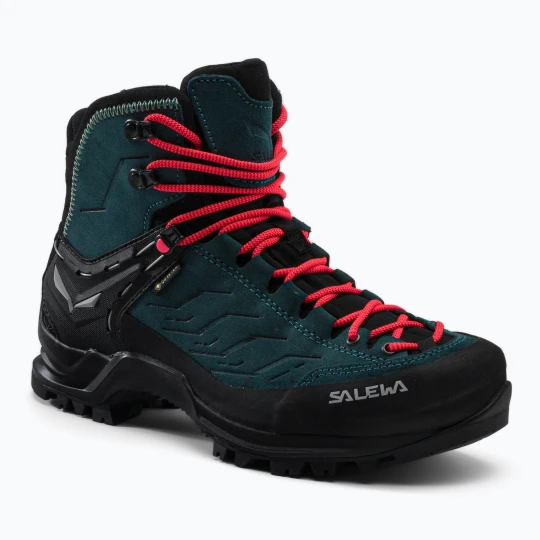 Zdjęcie produktu Buty trekkingowe damskie Salewa MTN Trainer Mid GTX atlantic deep / ombre blue Zielony