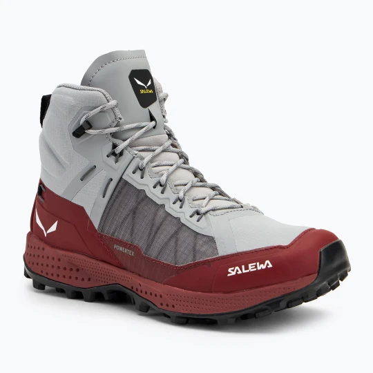 Zdjęcie produktu Buty trekkingowe damskie Salewa Pedroc Pro Mid Ptx alloy/syrah Szary