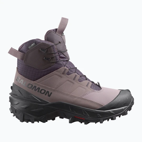 Zdjęcie produktu Buty trekkingowe damskie Salomon Crosstrak Powder WP nine iron / shark Fioletowy