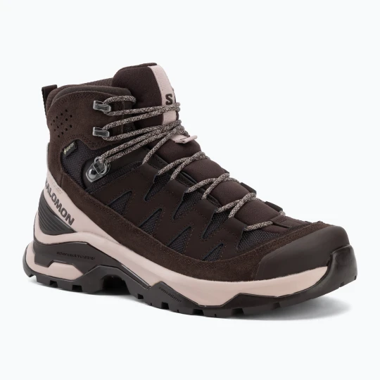 Zdjęcie produktu Buty trekkingowe damskie Salomon Quest Echo GTX blkcof / shadow / blac Brązowy