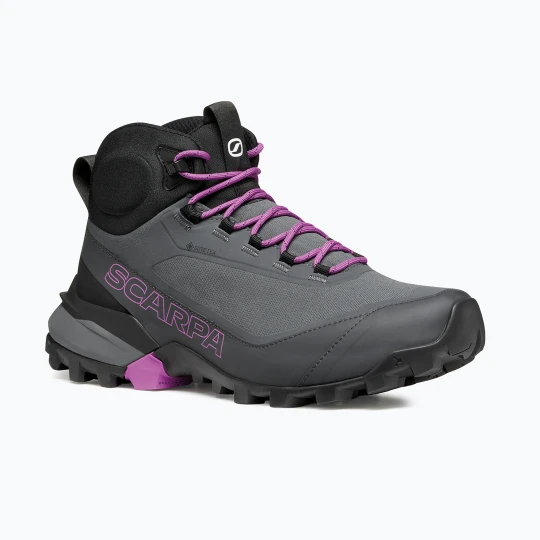 Zdjęcie produktu Buty trekkingowe damskie SCARPA Ribelle Cross 2 Mid GTX dark gray / purple Szary