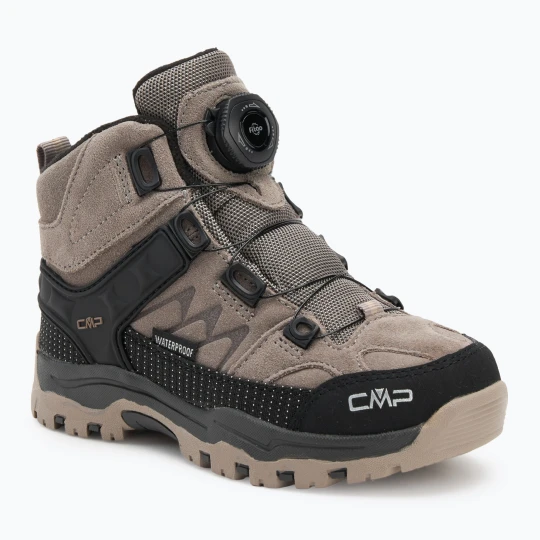 Zdjęcie produktu Buty trekkingowe dziecięce CMP Kiruna Mid Fitgo Fleece Wp deserto / sabbia Brązowy