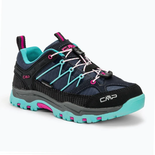 Zdjęcie produktu Buty trekkingowe dziecięce CMP Rigel Low Wp blue / acqua Granatowy