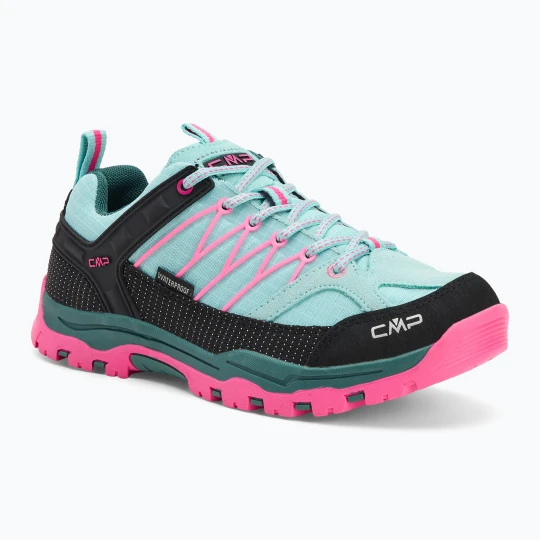 Zdjęcie produktu Buty trekkingowe dziecięce CMP Rigel Low Wp opale / bubblegum Niebieski