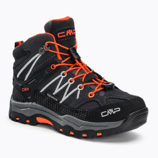 Zdjęcie produktu Buty trekkingowe dziecięce CMP Rigel Mid Wp antracite / flash orange Szary