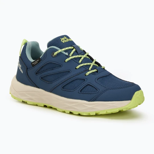 Zdjęcie produktu Buty trekkingowe dziecięce Jack Wolfskin Woodland 2 Texapore Low evening sky Granatowy