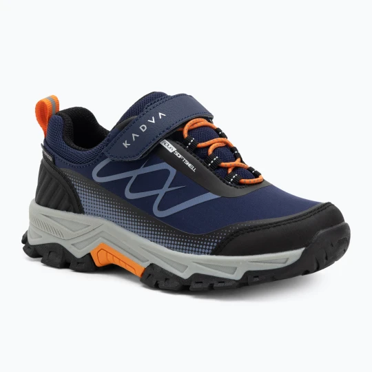 Zdjęcie produktu Buty trekkingowe dziecięce KADVA Rocky Trail Low WaterProof Softshell granatowy