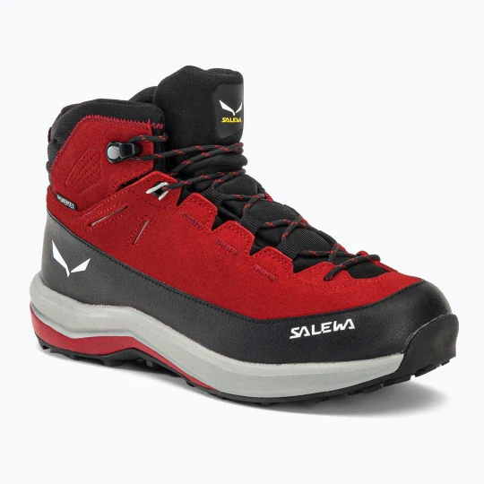 Zdjęcie produktu Buty trekkingowe dziecięce Salewa MTN Trainer 2 Mid PTX flame / flame Czerwony