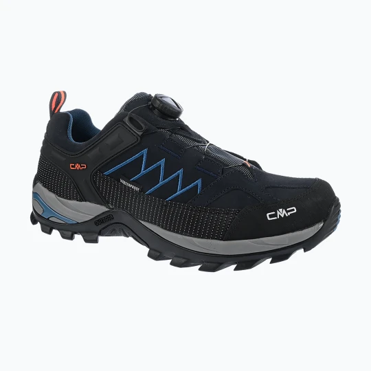 Zdjęcie produktu Buty trekkingowe męskie CMP Rigel Low Fitgo Wp b.blue / flash orange Granatowy