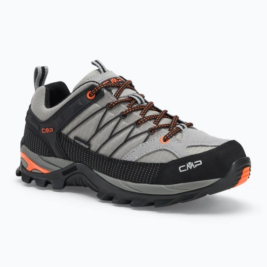 Zdjęcie produktu Buty trekkingowe męskie CMP Rigel Low Wp cemento / nero Szary
