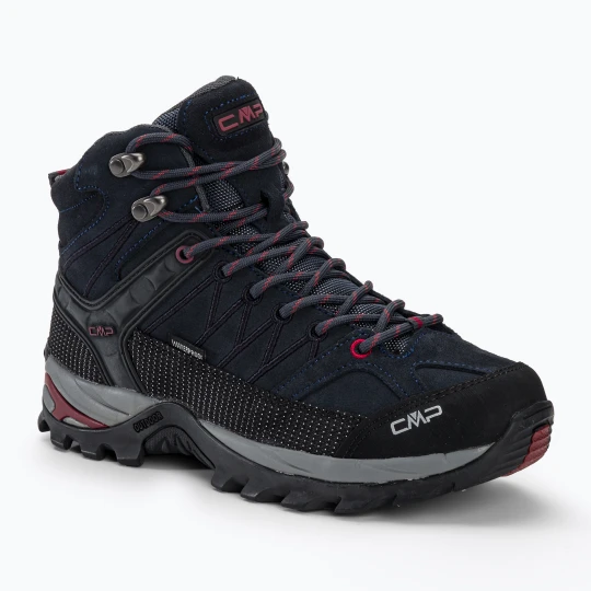 Zdjęcie produktu Buty trekkingowe męskie CMP Rigel Mid Wp asphalt / syrah Granatowy