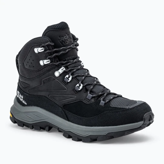 Zdjęcie produktu Buty trekkingowe męskie Jack Wolfskin Cyrox Texapore Mid phantom Czarny