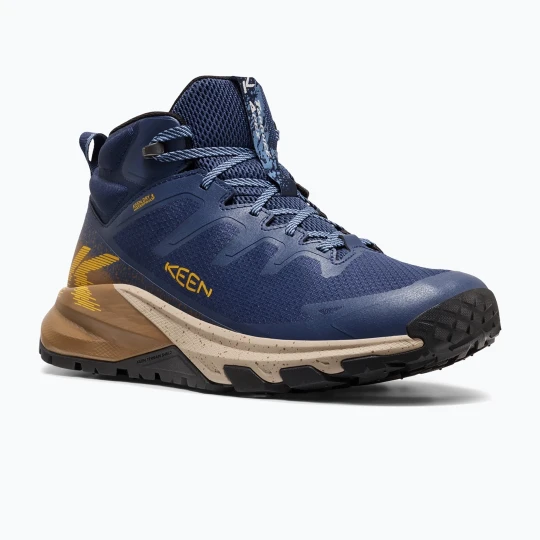 Zdjęcie produktu Buty trekkingowe męskie KEEN Targhee Apex Mid Wp naval academy / symphonic susnset Niebieski
