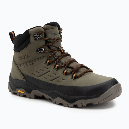 Zdjęcie produktu Buty trekkingowe męskie REGATTA Blake olive night / pumpkin spice Zielony