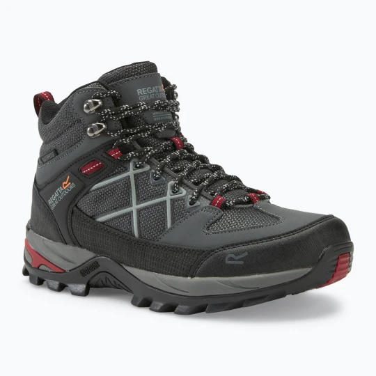 Zdjęcie produktu Buty trekkingowe męskie REGATTA Samaris III briar/rio red Szary