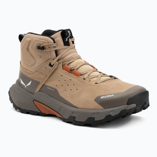 Zdjęcie produktu Buty trekkingowe męskie Salewa Pedroc 2 Leather Mid PTX quicksand/bungee cord Beżowy