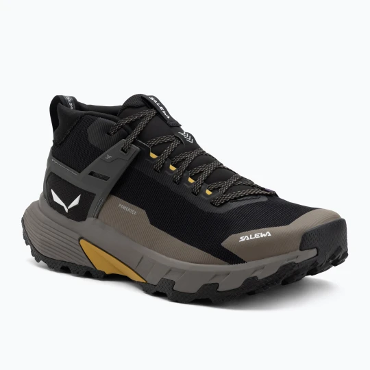Zdjęcie produktu Buty trekkingowe męskie Salewa Pedroc 2 Mid PTX black out / bungee cord Szary