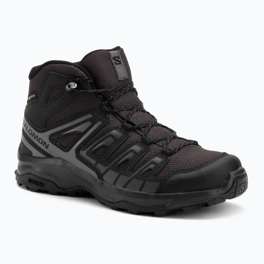 Zdjęcie produktu Buty trekkingowe męskie Salomon Extegra GTX Mid henna / run raisin / mahogany rose Szary