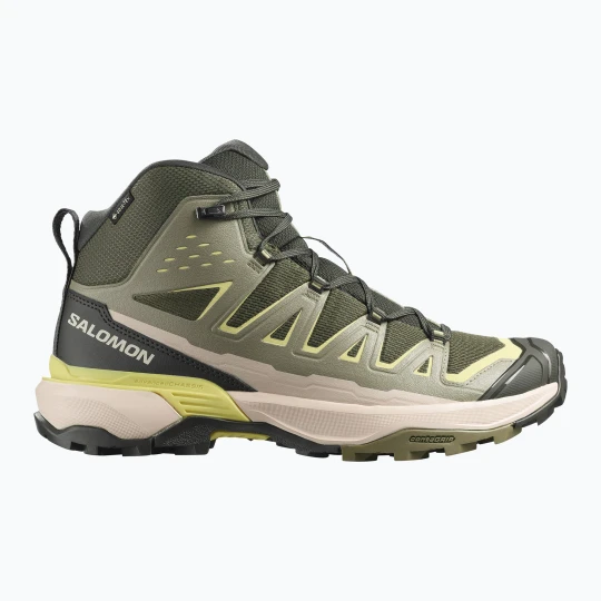 Zdjęcie produktu Buty trekkingowe męskie Salomon X Ultra 360 Edge Mid GTX olive night/aloe Zielony