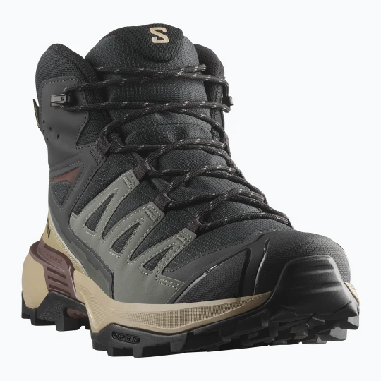 Zdjęcie produktu Buty trekkingowe męskie Salomon X Ultra 360 MID GTX phantom / desert tan Czarny