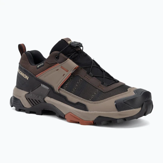 Zdjęcie produktu Buty trekkingowe męskie Salomon X ULTRA 5 GTX black coffee/walnut/arabian Brązowy