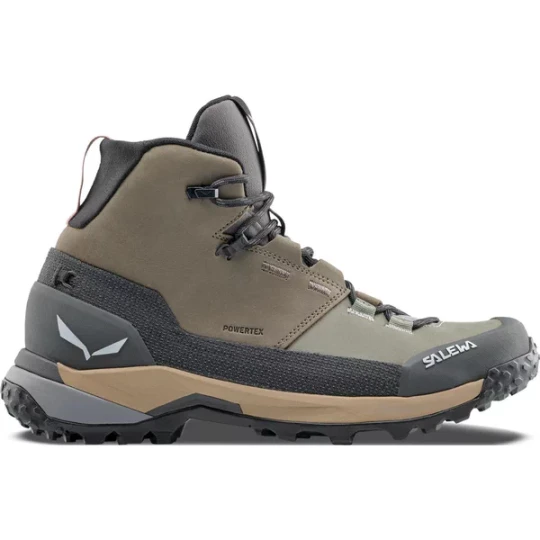 Zdjęcie produktu Buty trekkingowe Puez Leather Mid PTX Wm's Salewa Beżowy