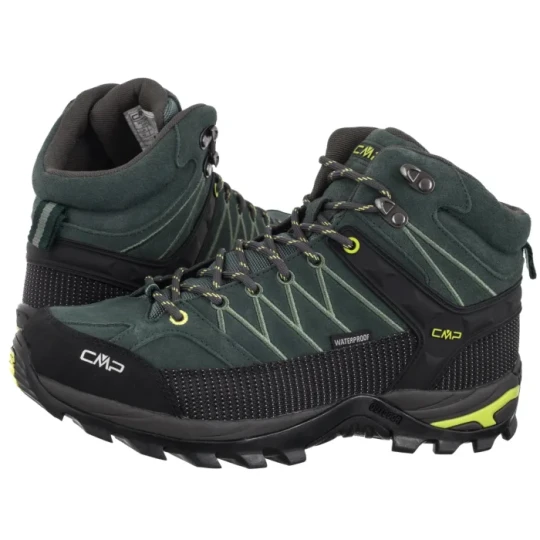 Zdjęcie produktu Buty Trekkingowe Rigel Mid Trekking Shoe Wp 3Q12947 11FU Trek Green/Apple (CM2-e) CMP