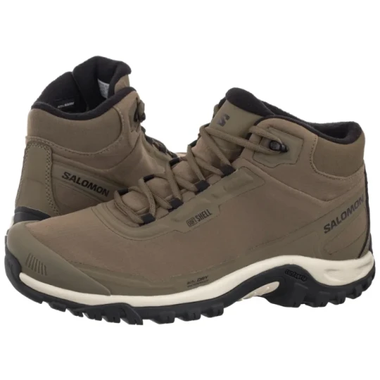 Zdjęcie produktu Buty Trekkingowe Shelter WP Stone Gray / Black / Rainy Day 479740 (SO30-a) Salomon