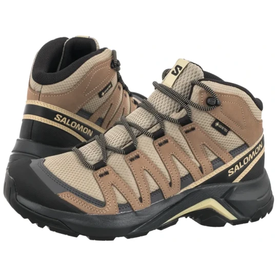 Zdjęcie produktu Buty Trekkingowe X-Adventure Recon Mid GTX W Silver Sage / Asphal / Bog 492190 (SO23-b) Salomon