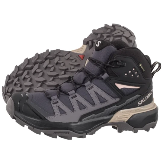 Zdjęcie produktu Buty Trekkingowe X Ultra 360 Mid GTX W Nine Iron / Excalibur / Shadow Gray 491015 (SO26-b) Salomon