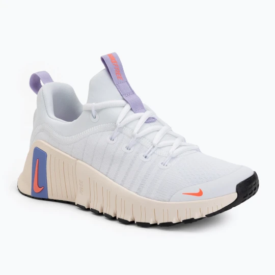 Zdjęcie produktu Buty treningowe damskie Nike Free Metcon 6 white/violet mist/chalk/hot lava