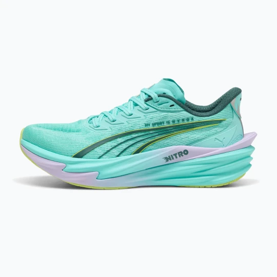 Zdjęcie produktu Buty treningowe damskie PUMA Deviate Nitro 4 X Hyrox intense mint / light lavender Zielony