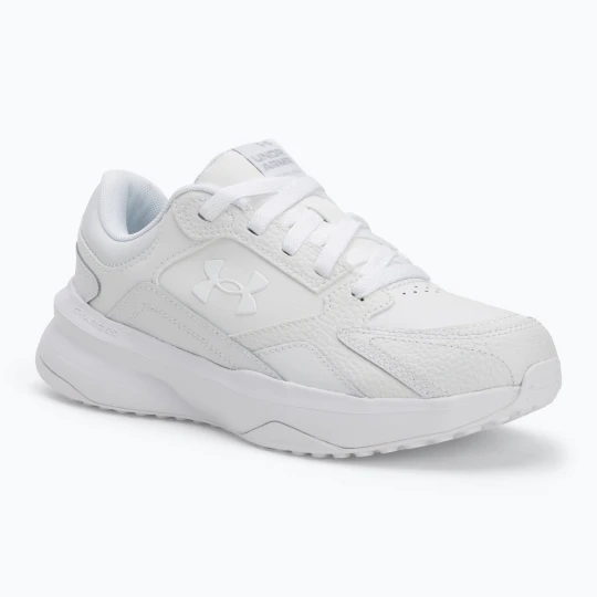 Zdjęcie produktu Buty treningowe damskie Under Armour Edge Leather white / white / white