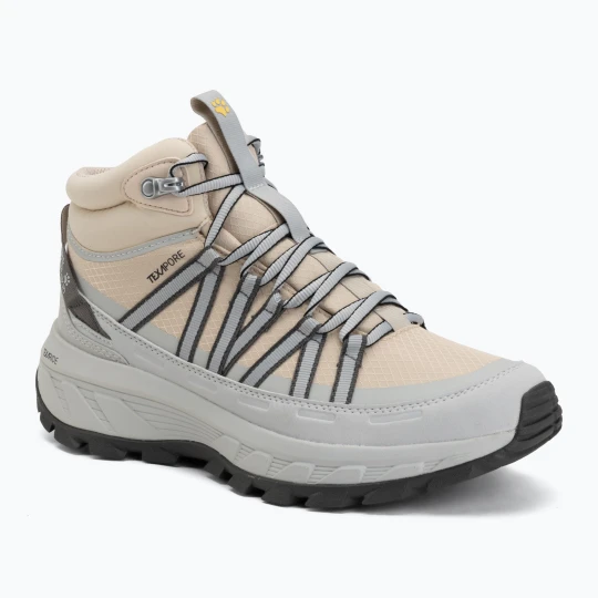 Zdjęcie produktu Buty turystyczne damskie Jack Wolfskin Wild Hike Texapore Mid oyster Beżowy