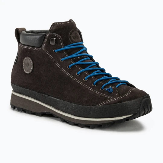 Zdjęcie produktu Buty damskie Lomer Bio Naturale Mid Mtx Suede antra/laguna Brązowy