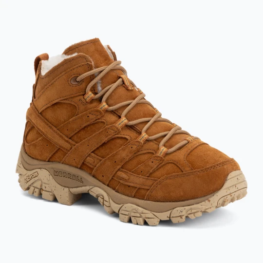 Zdjęcie produktu Buty turystyczne damskie Merrell Moab 2 Decon Mid Cozy korma Brązowy