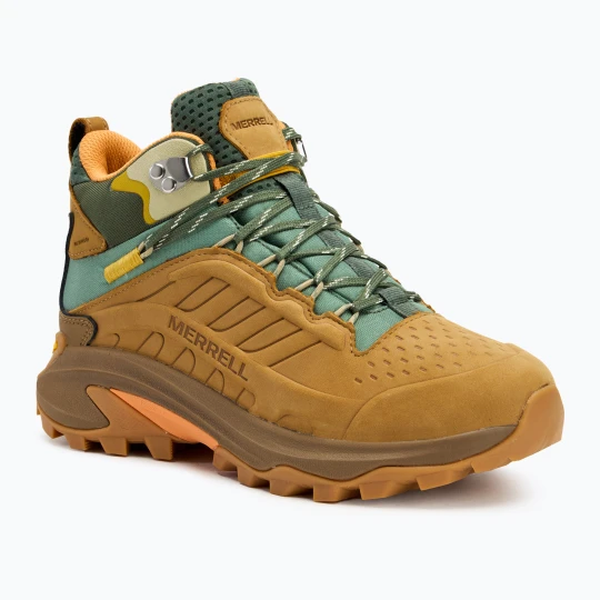 Zdjęcie produktu Buty turystyczne damskie Merrell Moab Speed 2 Ltr Mid Wp tan Beżowy
