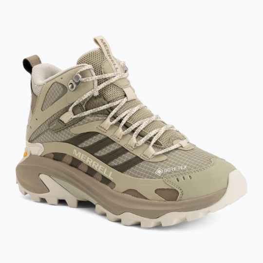 Zdjęcie produktu Buty turystyczne damskie Merrell Moab Speed 2 Mid GTX muted sage Zielony