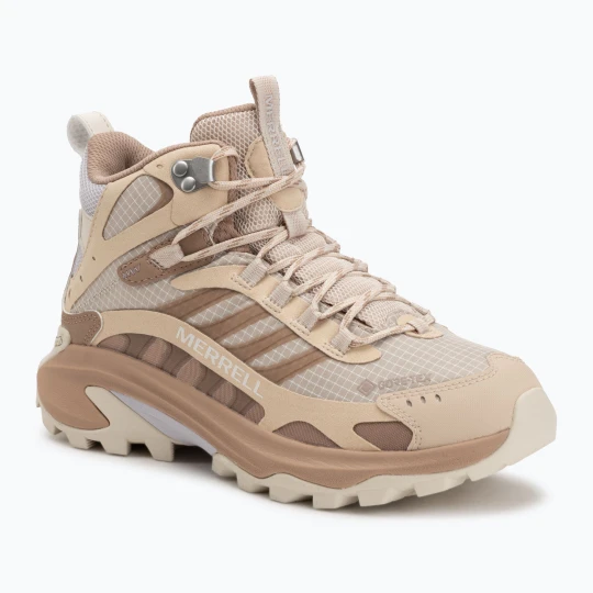 Zdjęcie produktu Buty turystyczne damskie Merrell Moab Speed 2 Mid GTX nougat Beżowy