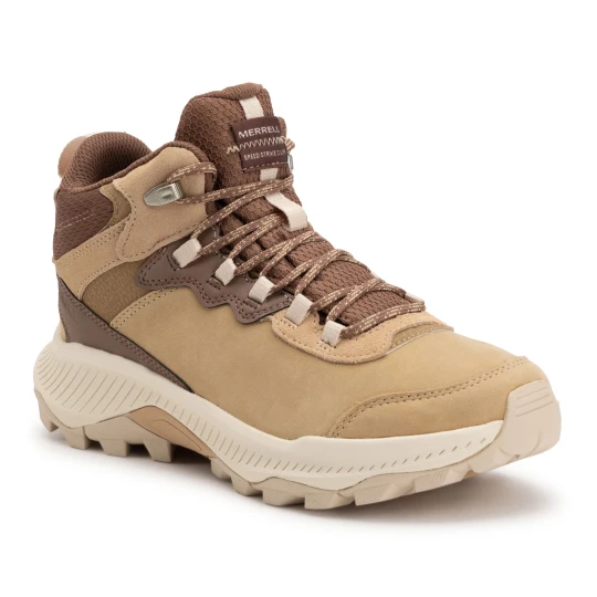 Zdjęcie produktu Buty turystyczne damskie Merrell Speed Strike 2 Ltr Mid Wp latte Beżowy