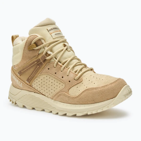 Zdjęcie produktu Buty turystyczne damskie Merrell Wildwood Mid Ltr Wp tan / reed Beżowy